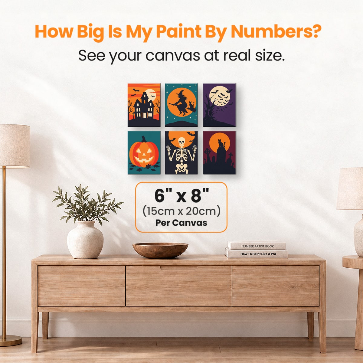 Graveyard Gathering - Number Artist Paint by Numbers Kits