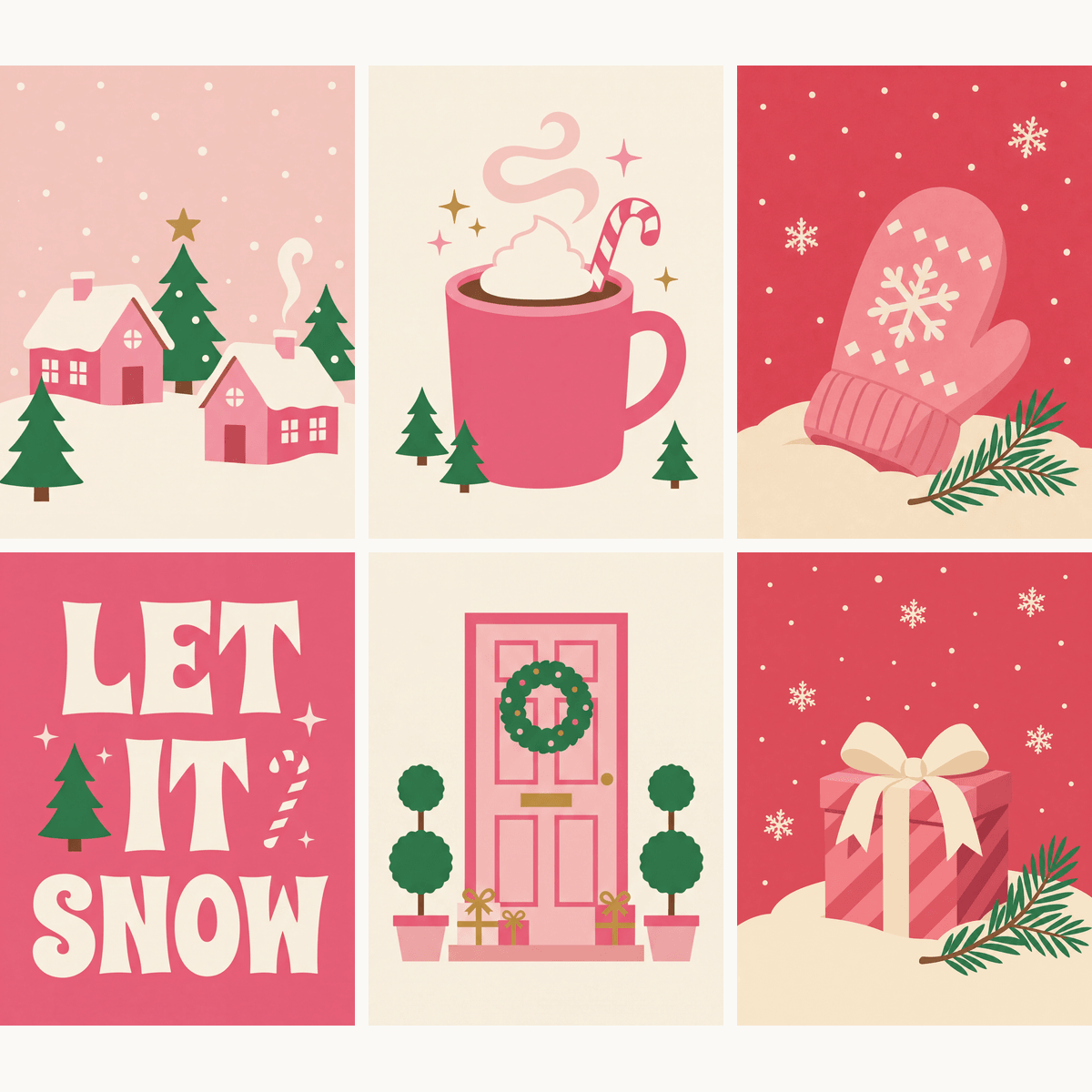 Let It Snow - Number Artist Paint by Numbers Kits