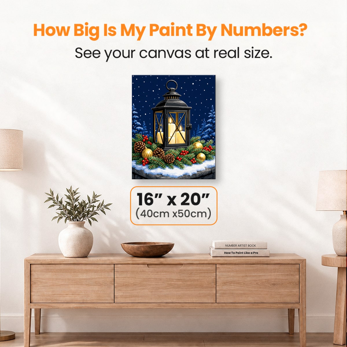 Silent Glow - Number Artist Paint by Numbers Kits