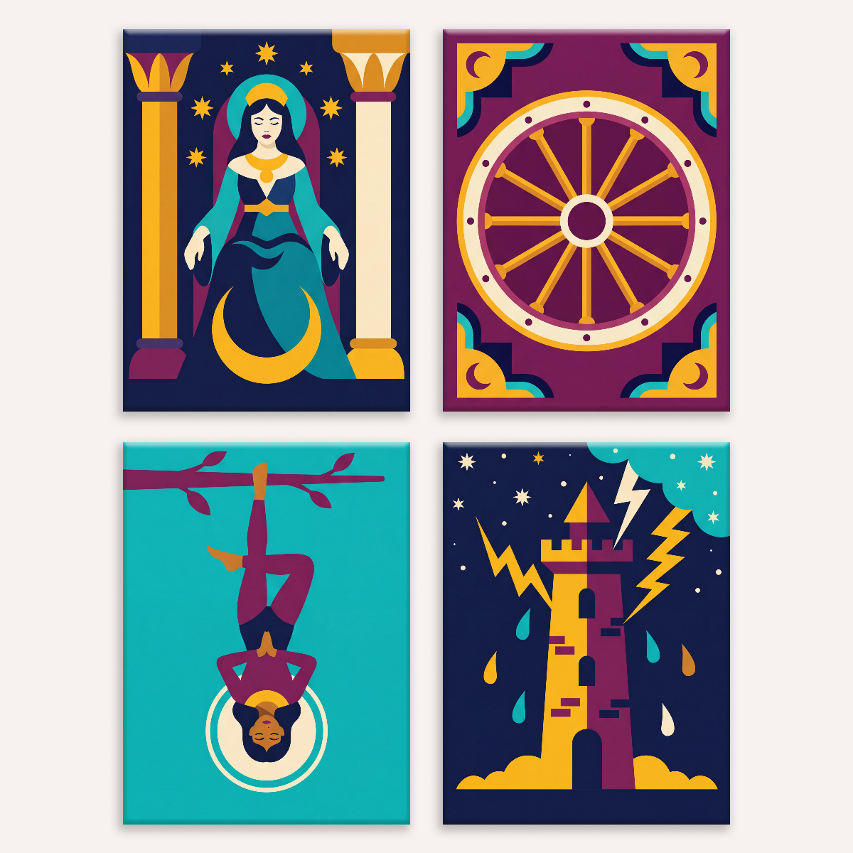 Tarot Cards Vol II - Number Artist Paint by Numbers Kits