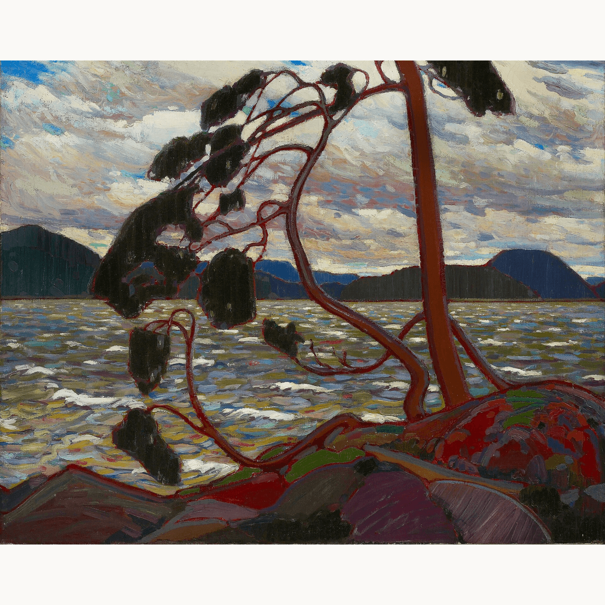 The West Wind by Tom Thomson - Number Artist Paint by Numbers Kits