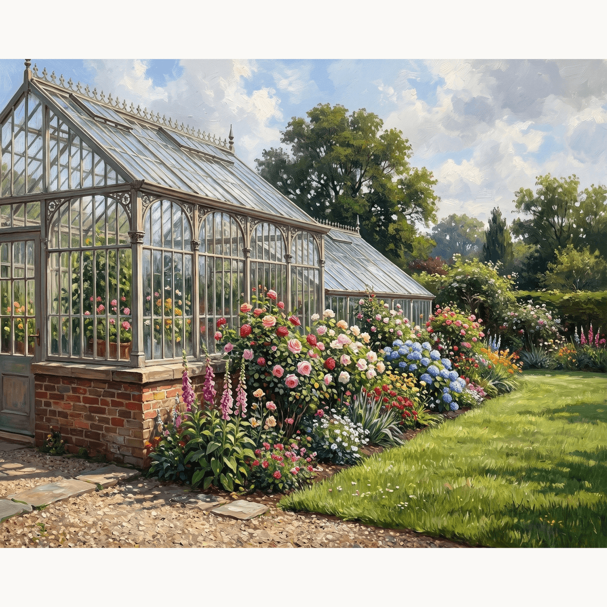 Conservatory Bloom - Number Artist Paint by Numbers Kits