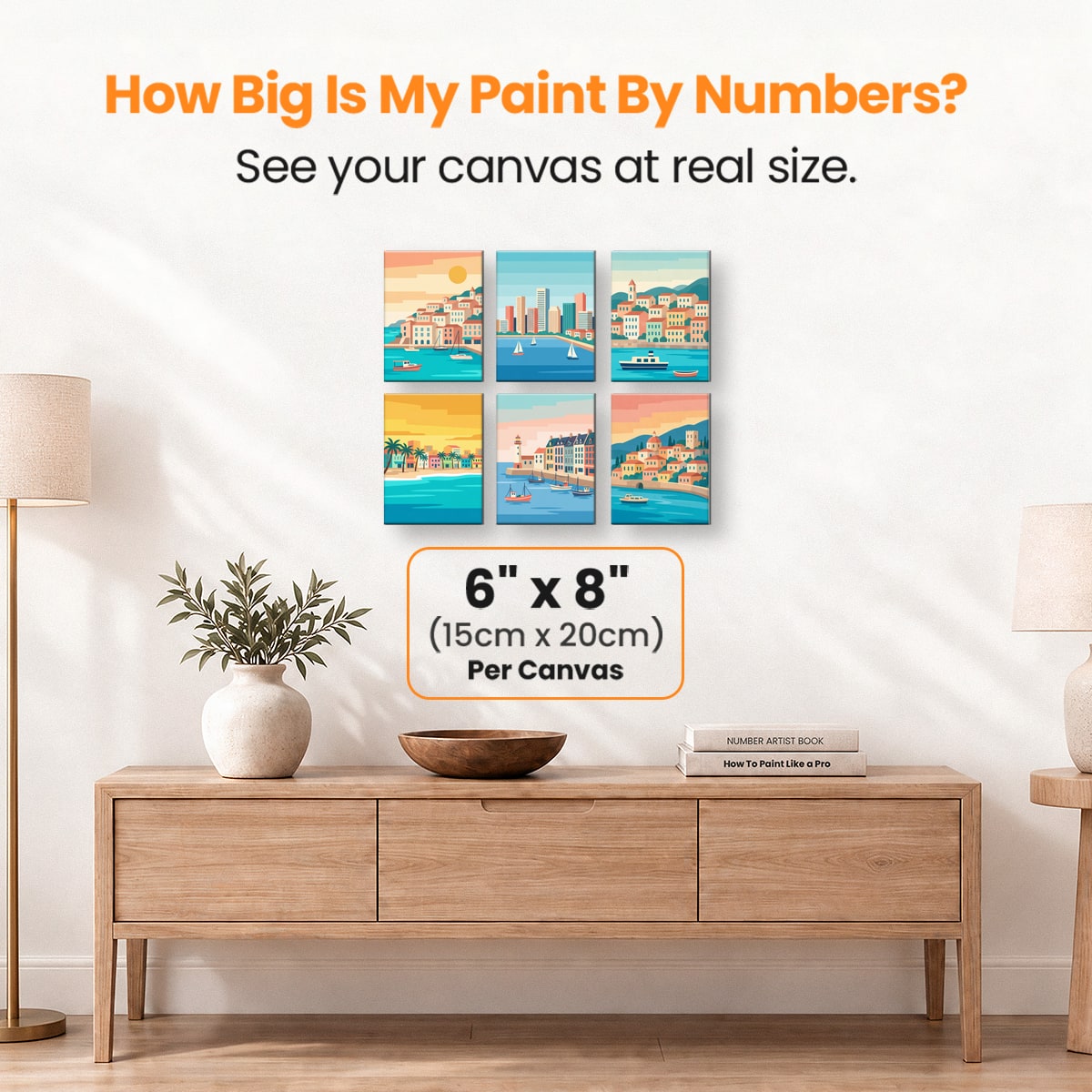 Charismatic Coasts - Number Artist Paint by Numbers Kits