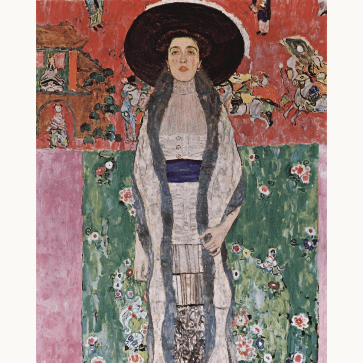 Portrait of Adele Bloch-Bauer II by Gustav Klimt - Number Artist Paint by Numbers Kits