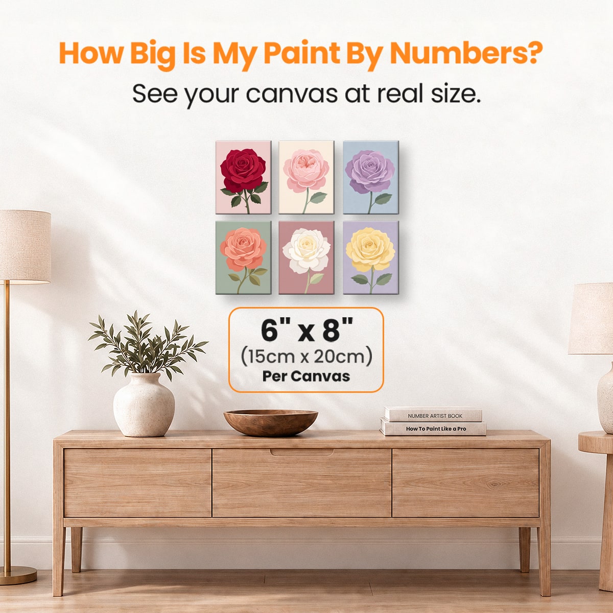 Roses For You - Number Artist Paint by Numbers Kits
