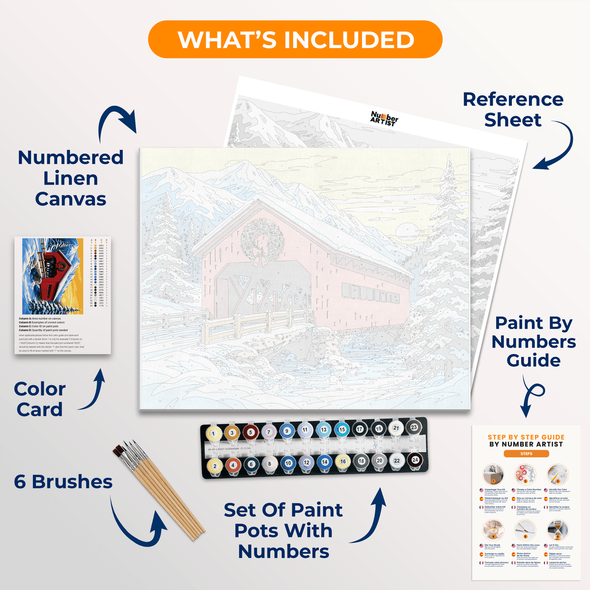 Homeward Bound - Number Artist Paint by Numbers Kits