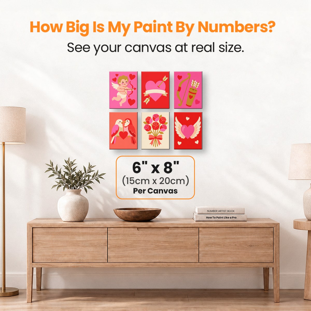 Cupid's Business - Number Artist Paint by Numbers Kits