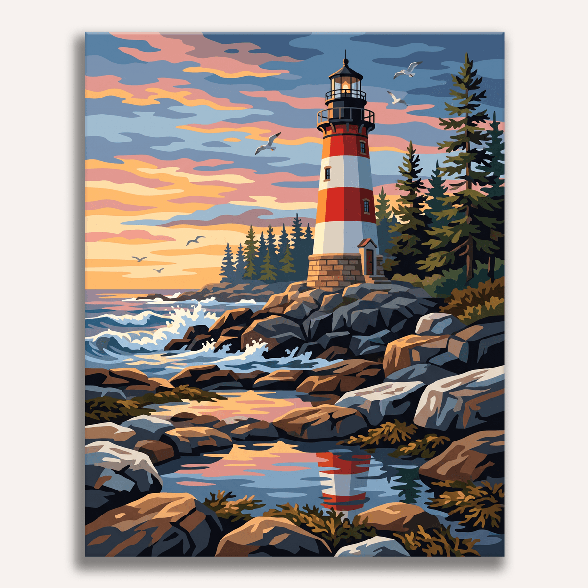 Safe Return - Number Artist Paint by Numbers Kits
