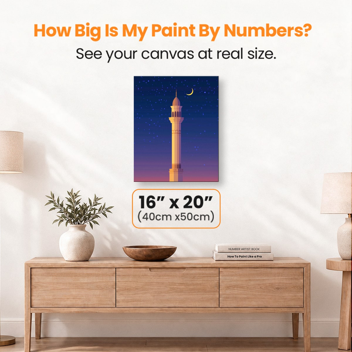 Night Sky Minaret