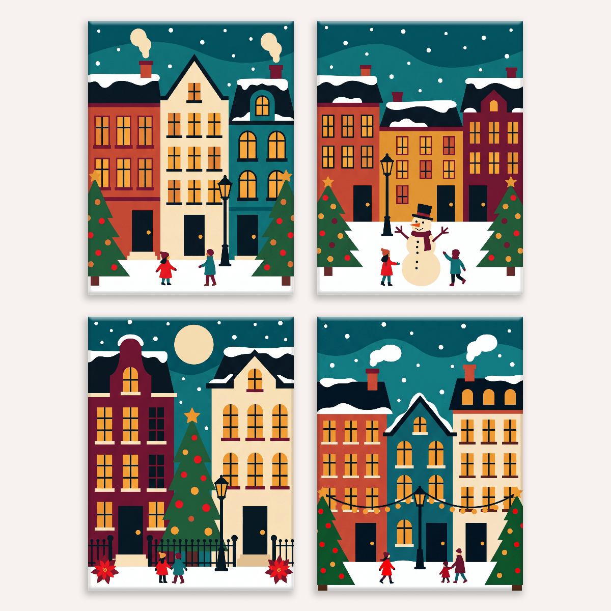 Snowfall Homecoming - Number Artist Paint by Numbers Kits