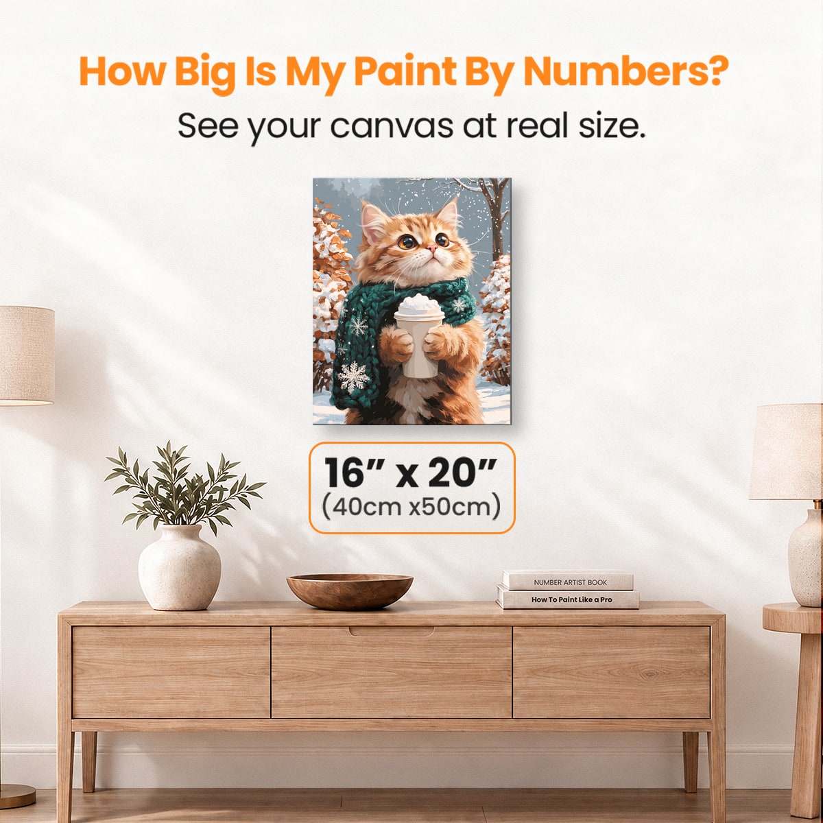 A Cup of Comfort - Number Artist Paint by Numbers Kits