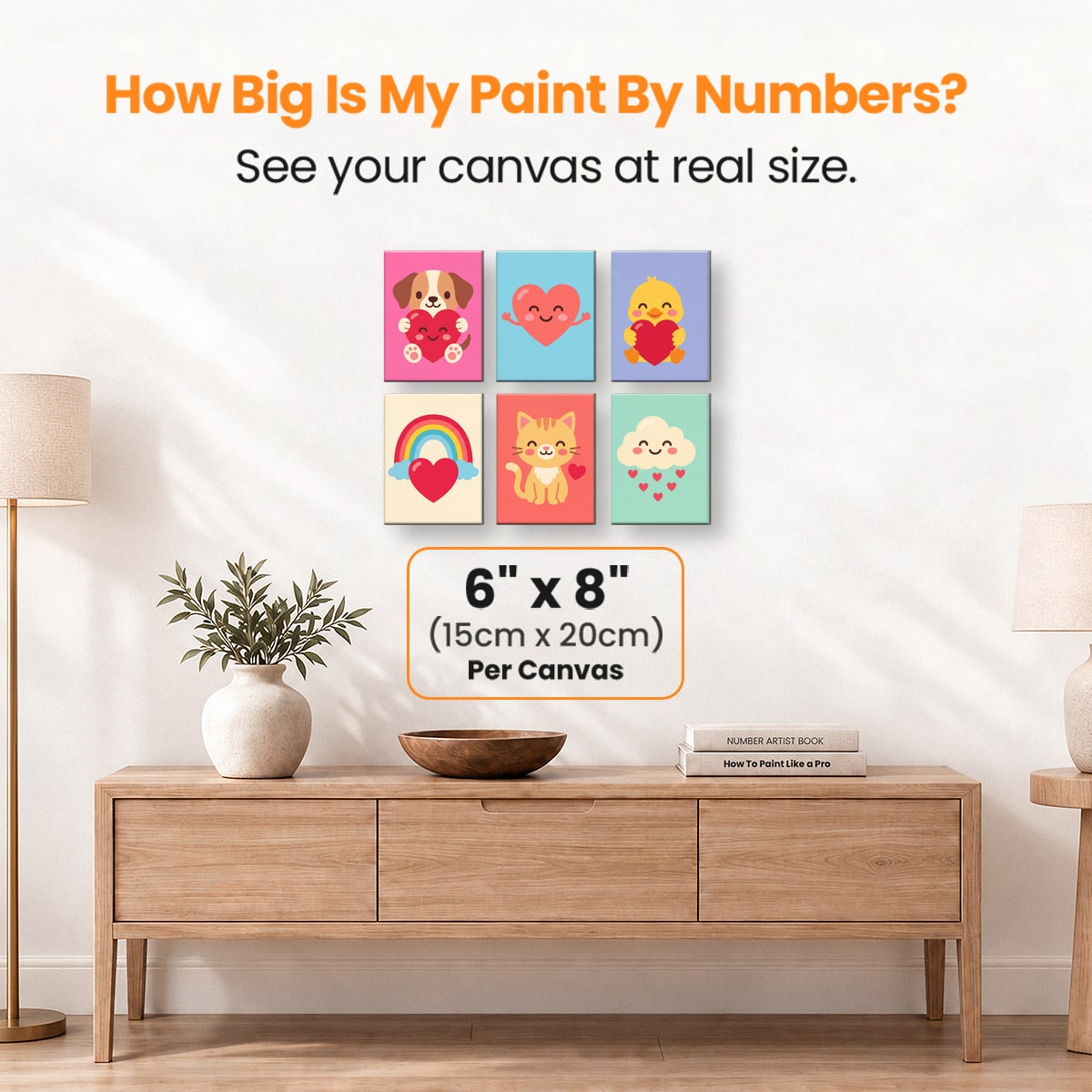 Loving Pets - Number Artist Paint by Numbers Kits