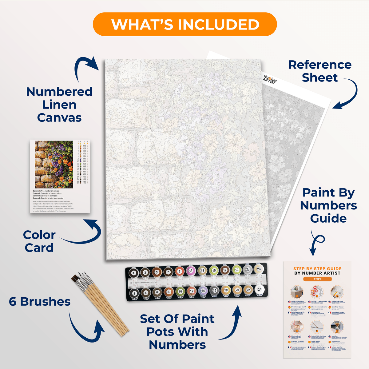 Vine Walls - Number Artist Paint by Numbers Kits