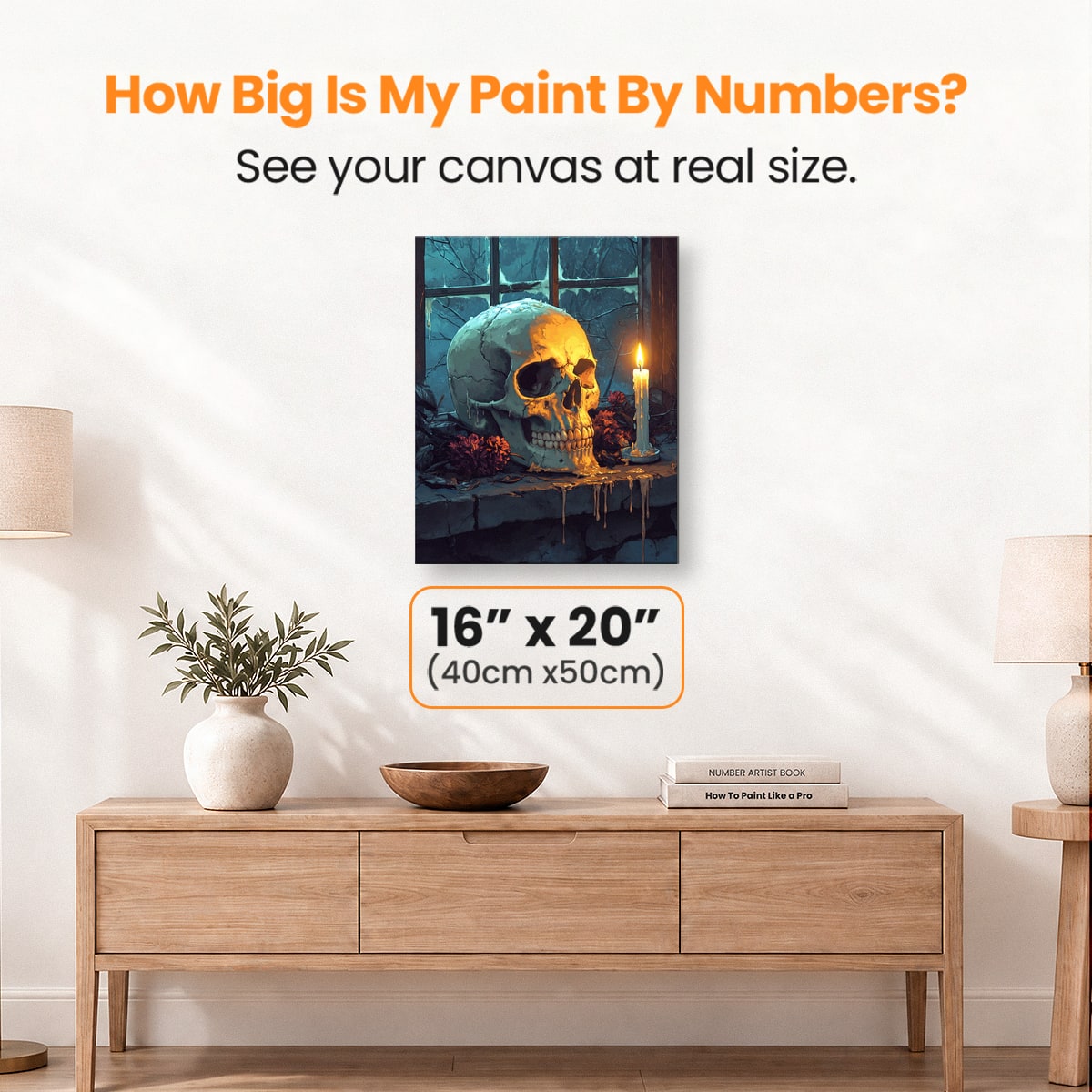 Skull Stories - Number Artist Paint by Numbers Kits