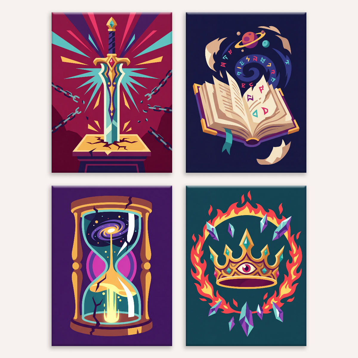 Artifacts of Power - Number Artist Paint by Numbers Kits
