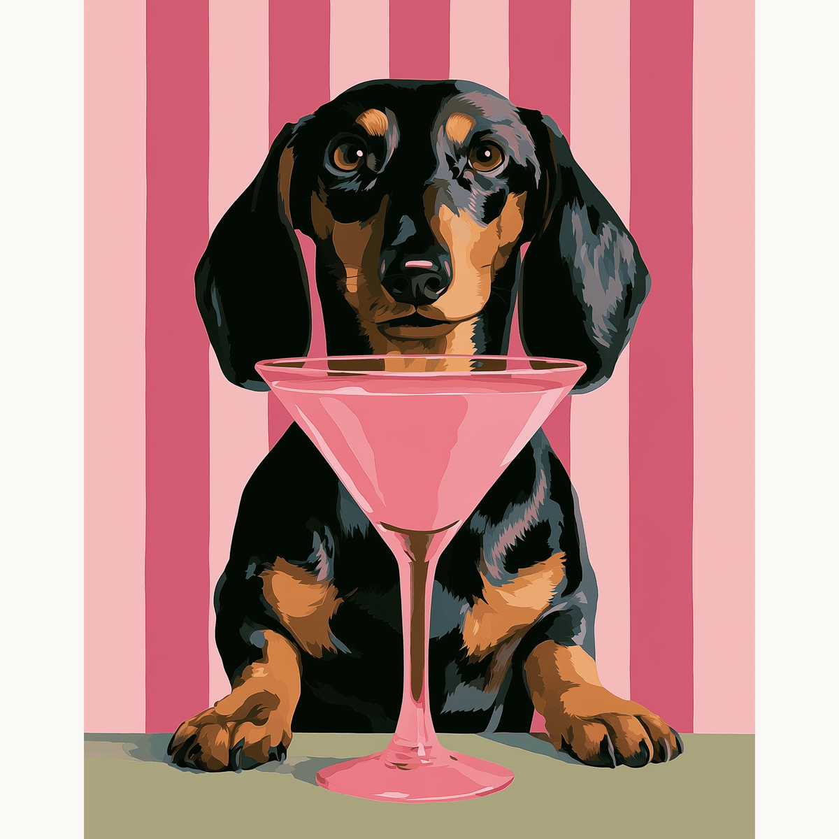 Cocktail Lover - Number Artist Paint by Numbers Kits