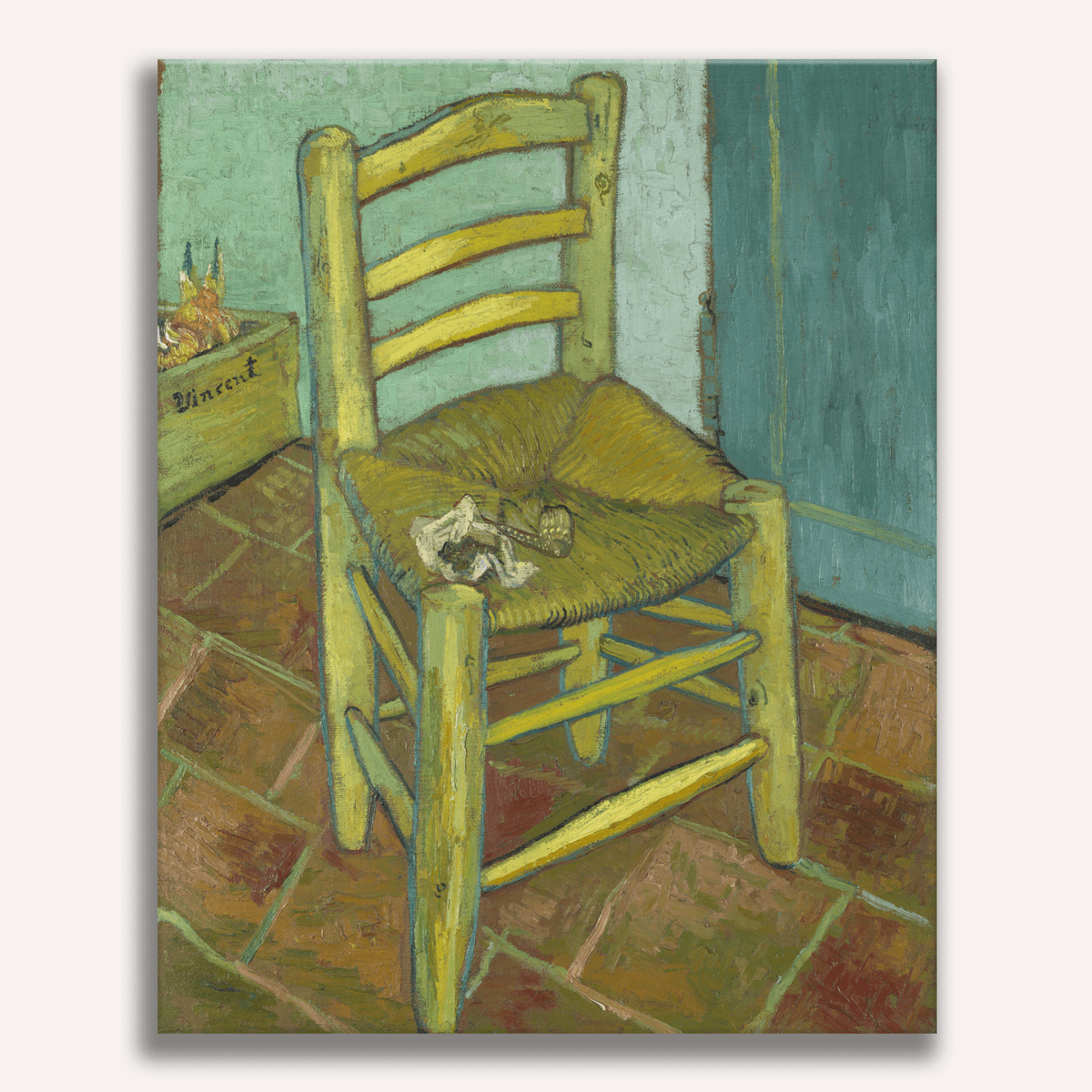 Van Gogh's Chair by Vincent Van Gogh - Number Artist Paint by Numbers Kits