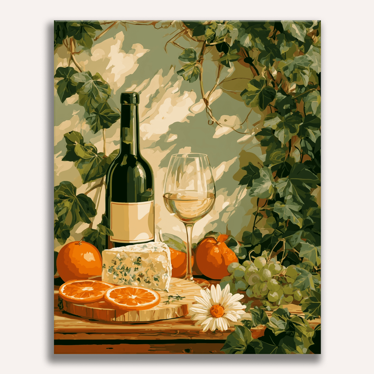 Rustic Dining - Number Artist Paint by Numbers Kits