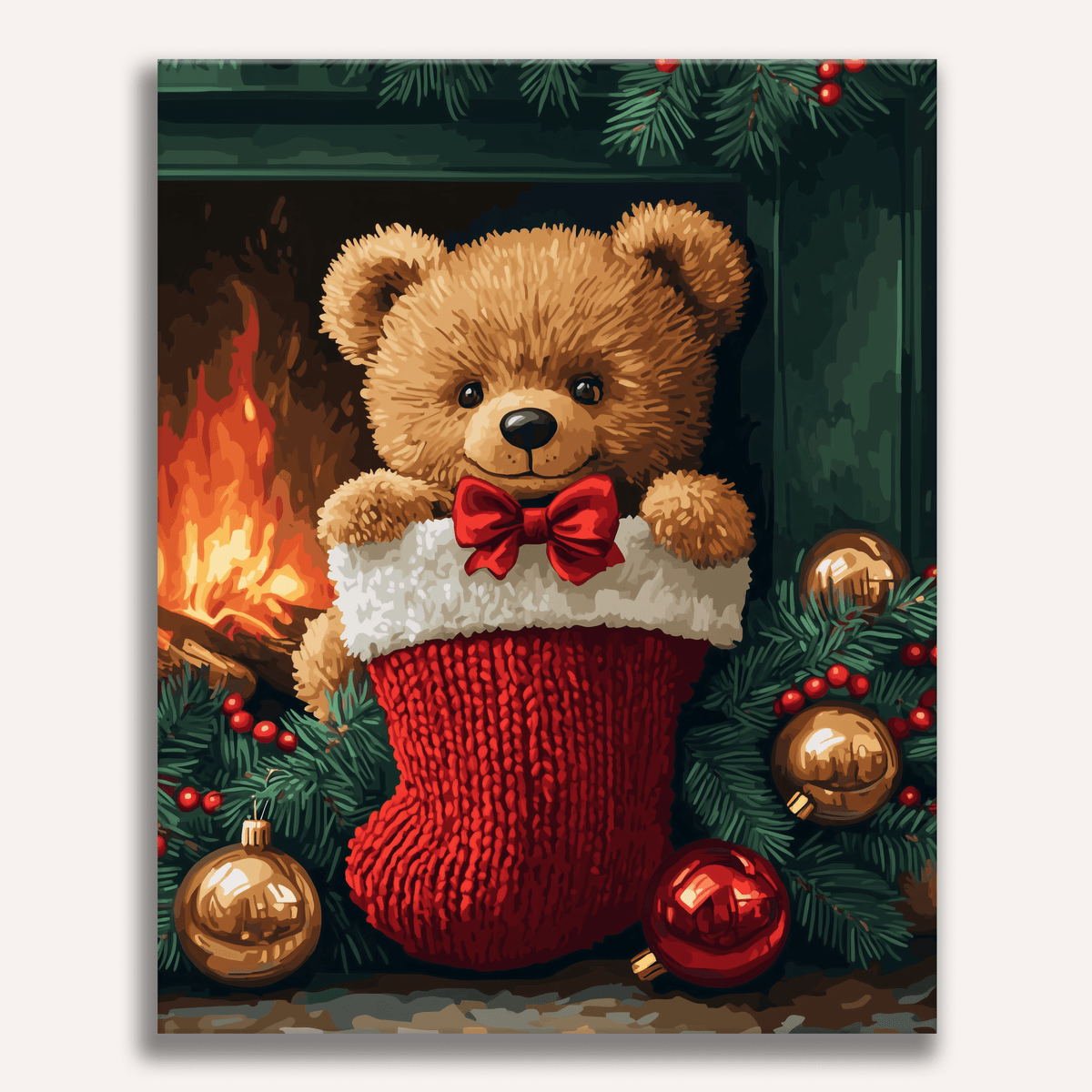 Christmas Morning - Number Artist Paint by Numbers Kits