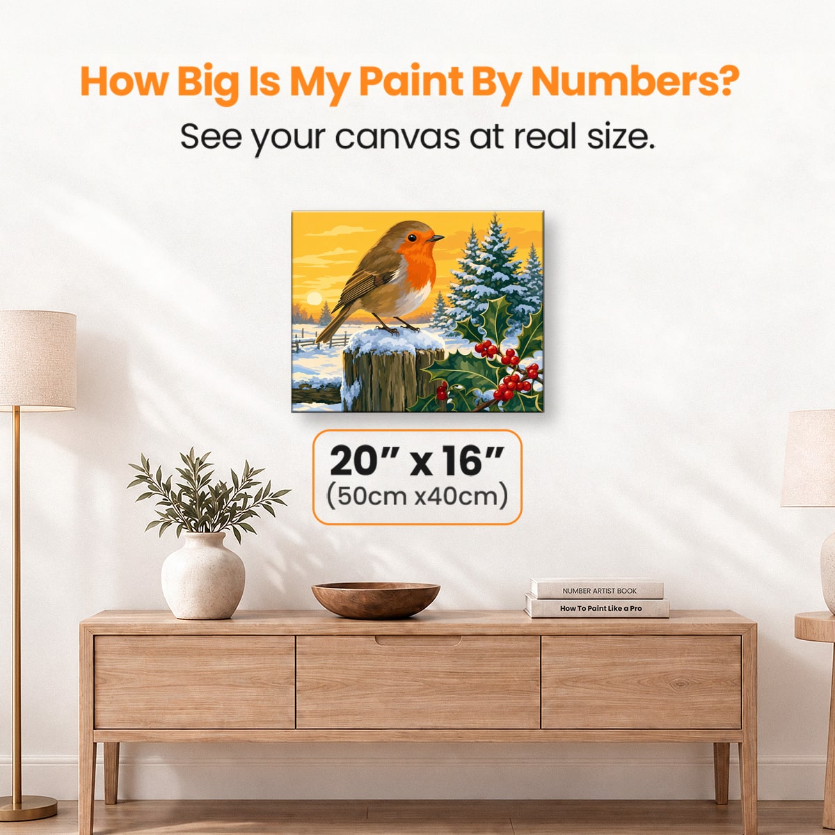 Cheerful Visitor - Number Artist Paint by Numbers Kits