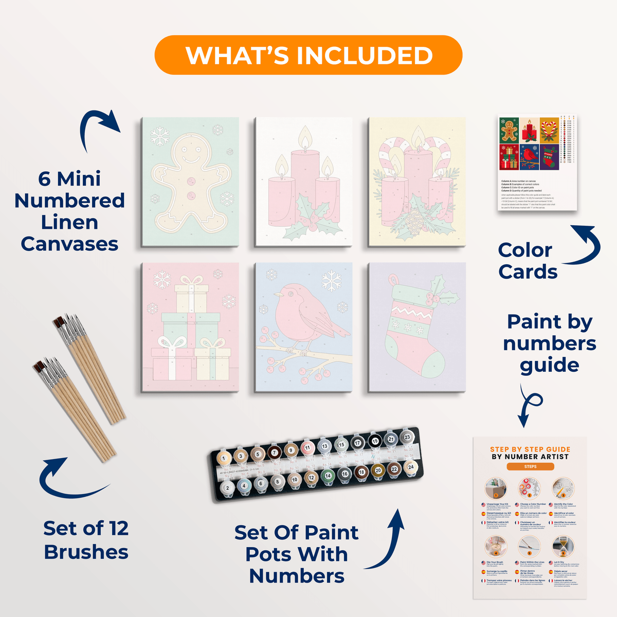 Christmas Classics - Number Artist Paint by Numbers Kits