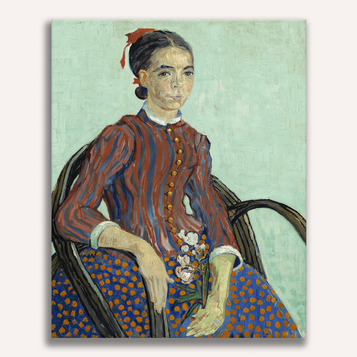 La Mousmé by Vincent Van Gogh - Number Artist Paint by Numbers Kits