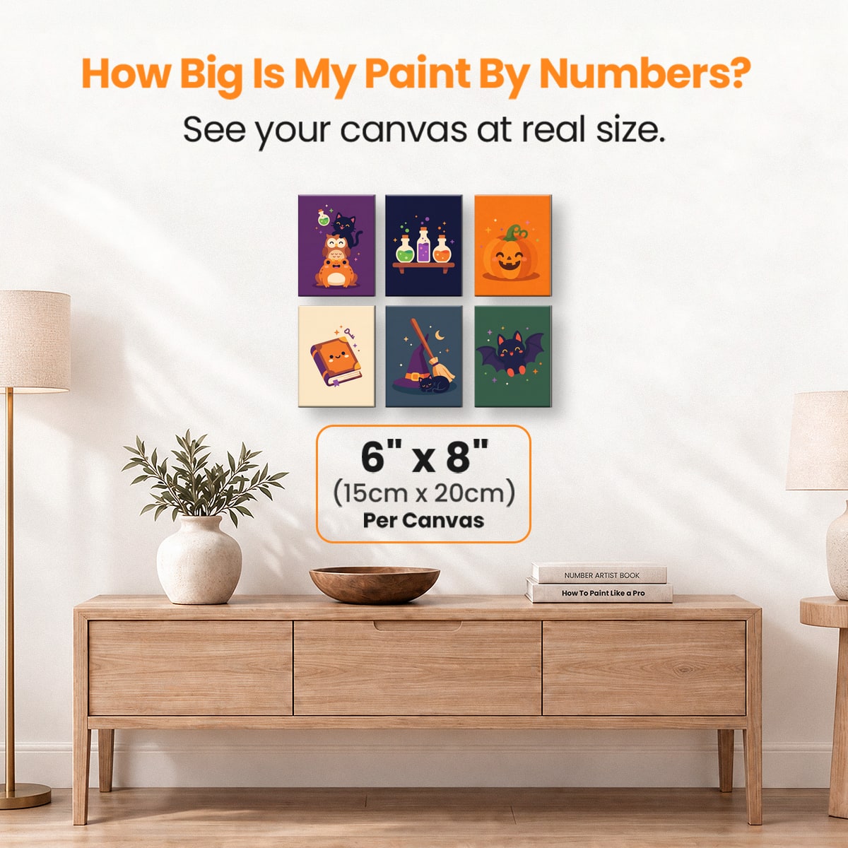 Spooky Secrets - Number Artist Paint by Numbers Kits