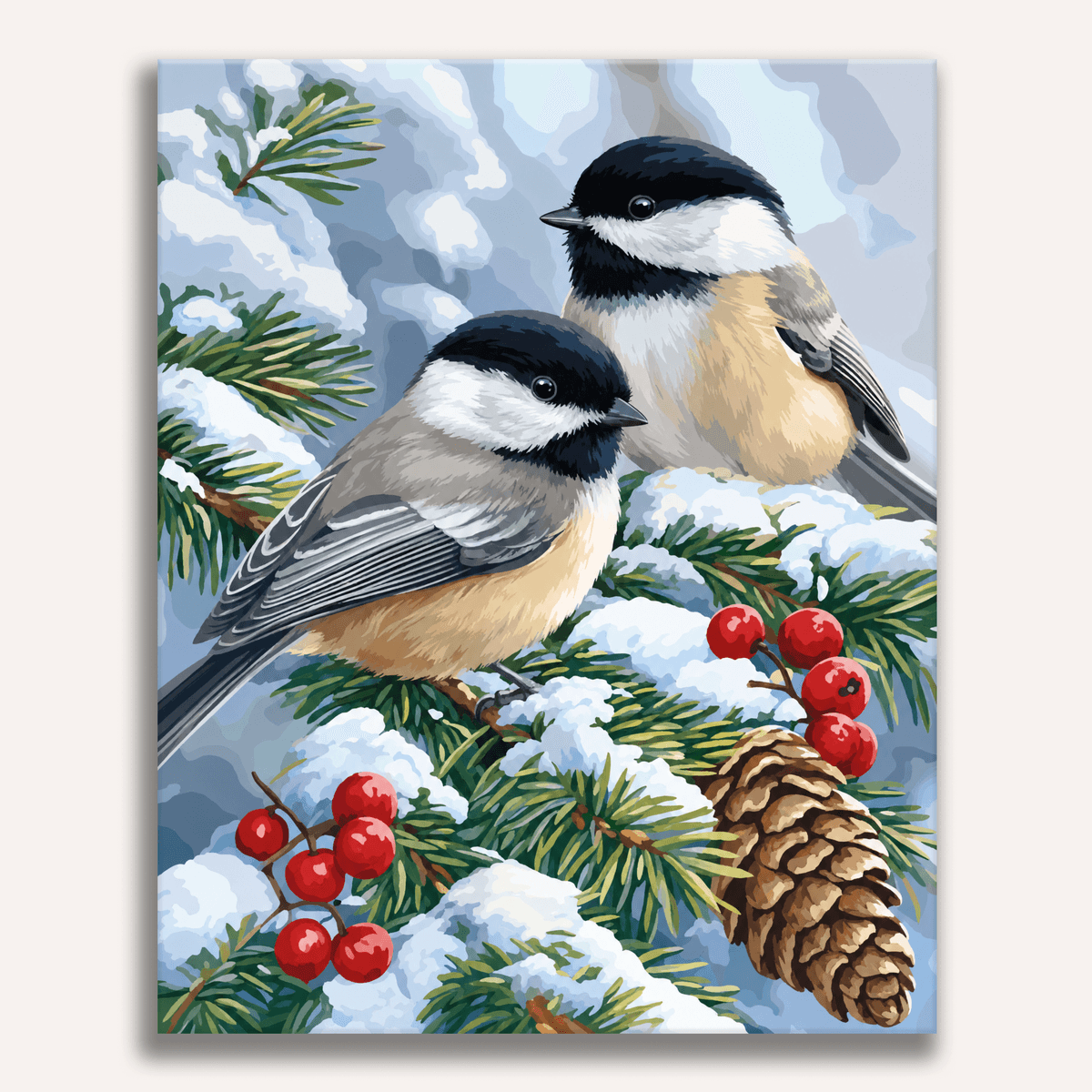 Winter Friends - Number Artist Paint by Numbers Kits
