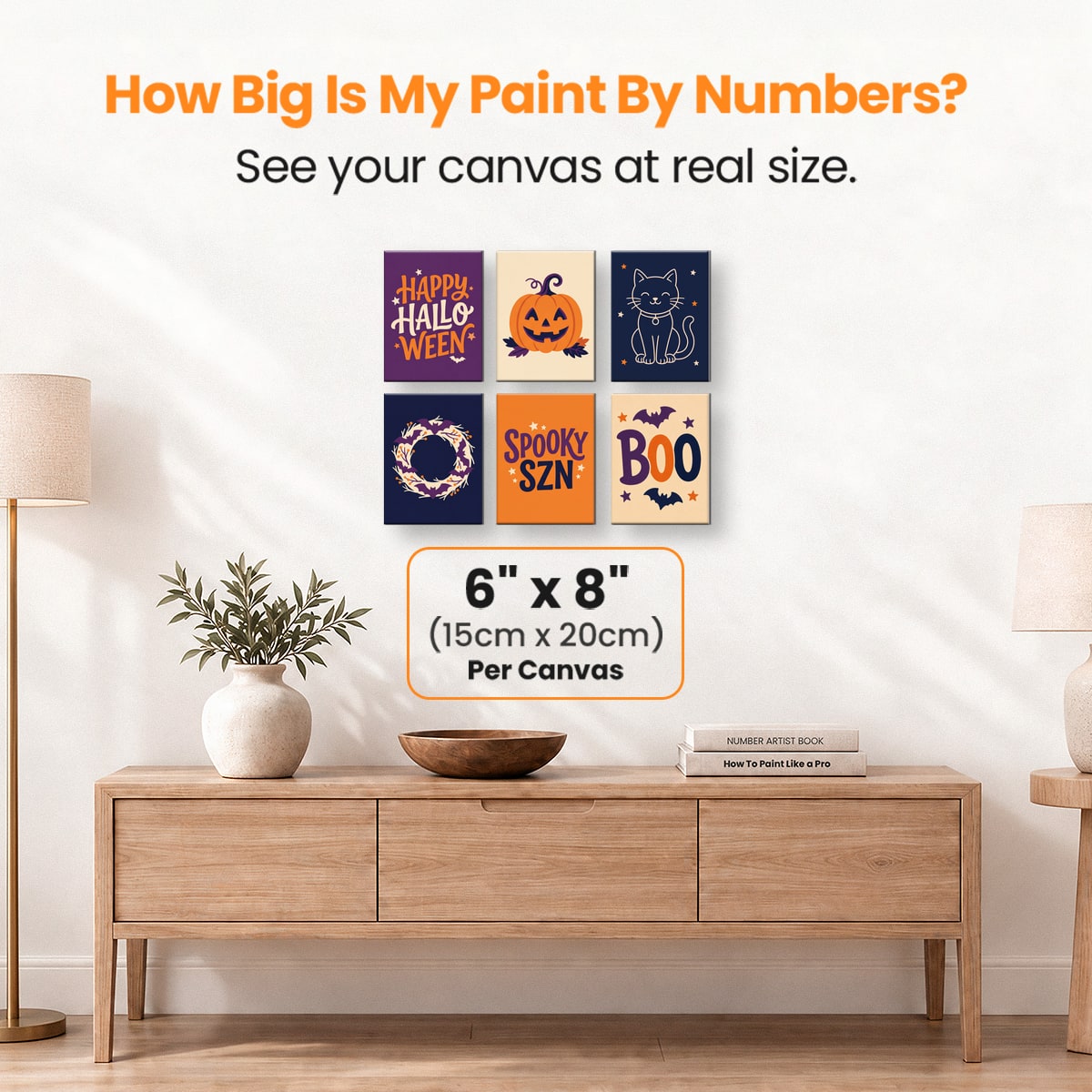 Happy Haunting - Number Artist Paint by Numbers Kits