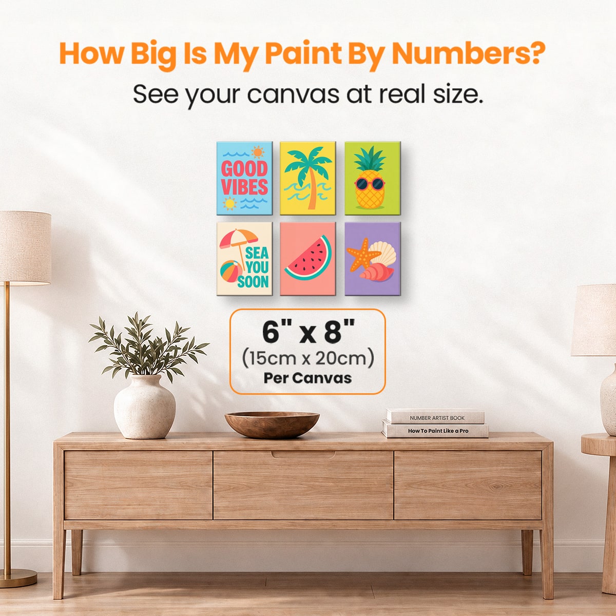 Endless Summer Days - Number Artist Paint by Numbers Kits