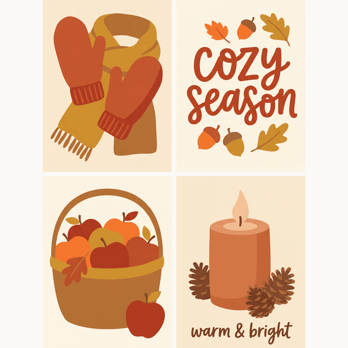 Warmth of the Season - Number Artist Paint by Numbers Kits