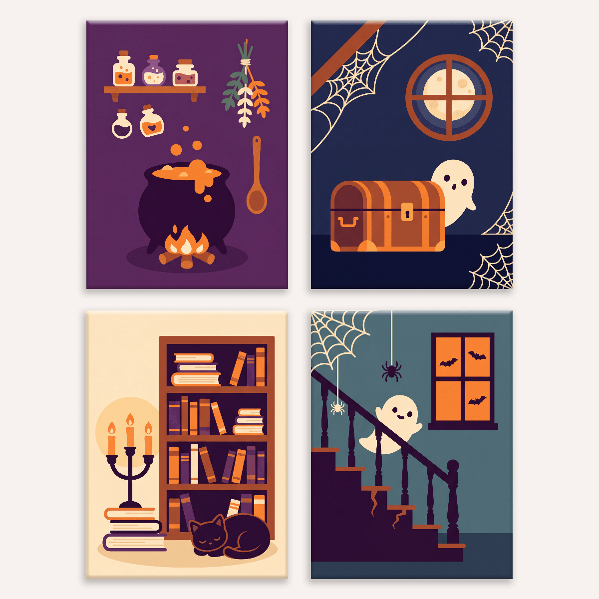 Haunted House - Number Artist Paint by Numbers Kits
