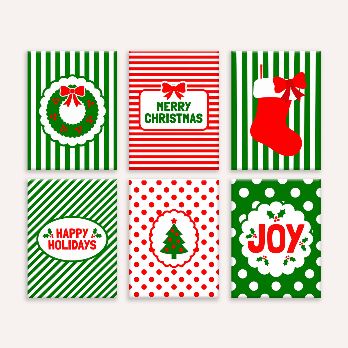 Happy Holidays - Number Artist Paint by Numbers Kits