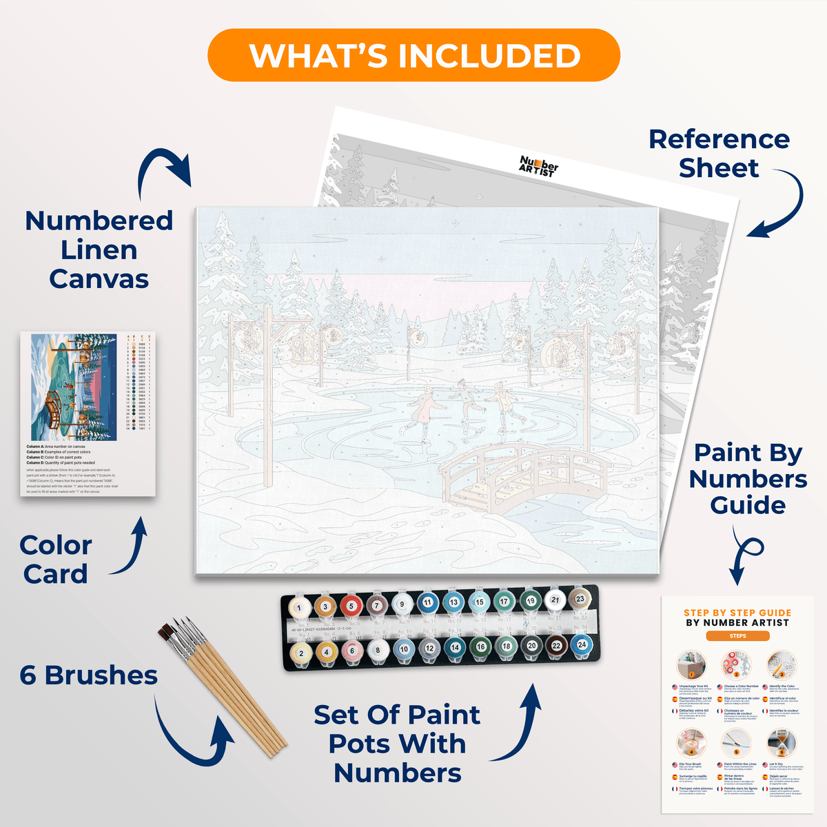 Twilight Skate - Number Artist Paint by Numbers Kits