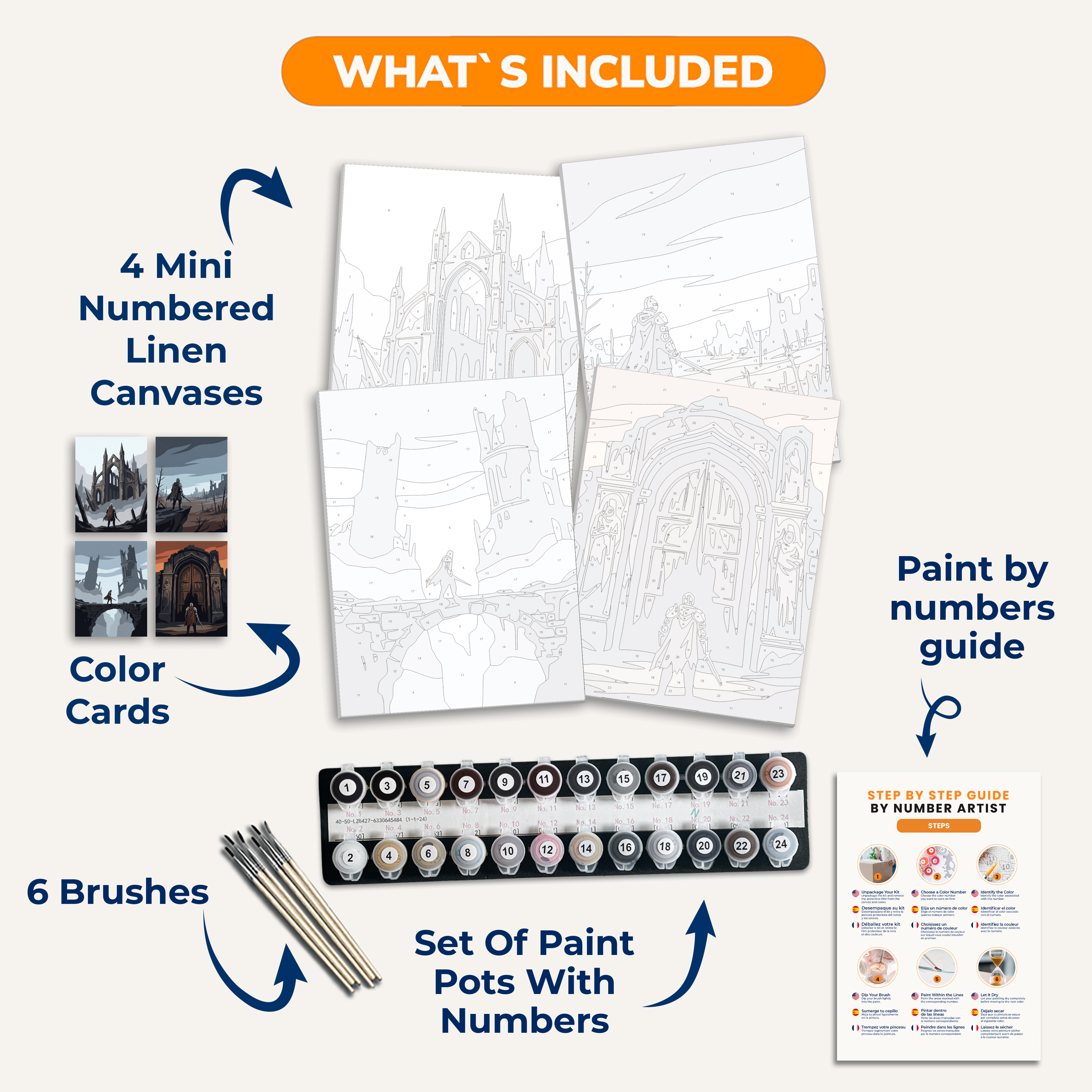 Melancholic Journey - Number Artist Paint by Numbers Kits