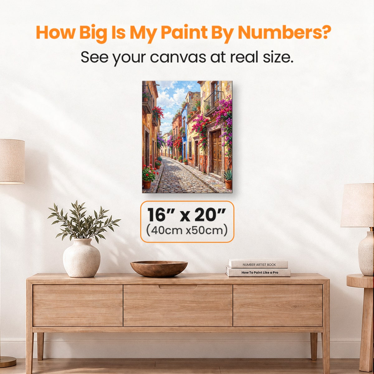 Sunlit Doorways - Number Artist Paint by Numbers Kits