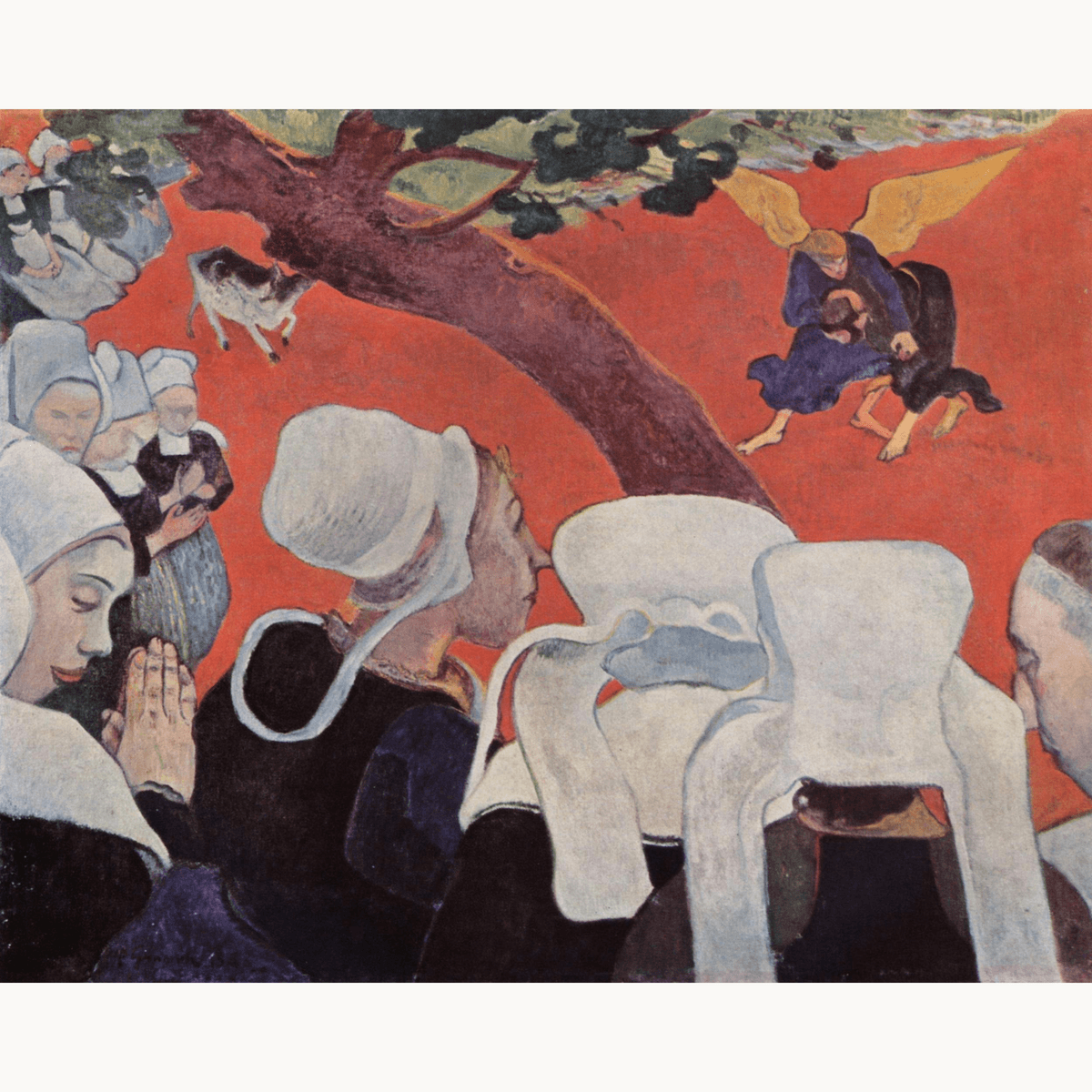 Vision After the Sermon by Paul Gauguin - Number Artist Paint by Numbers Kits