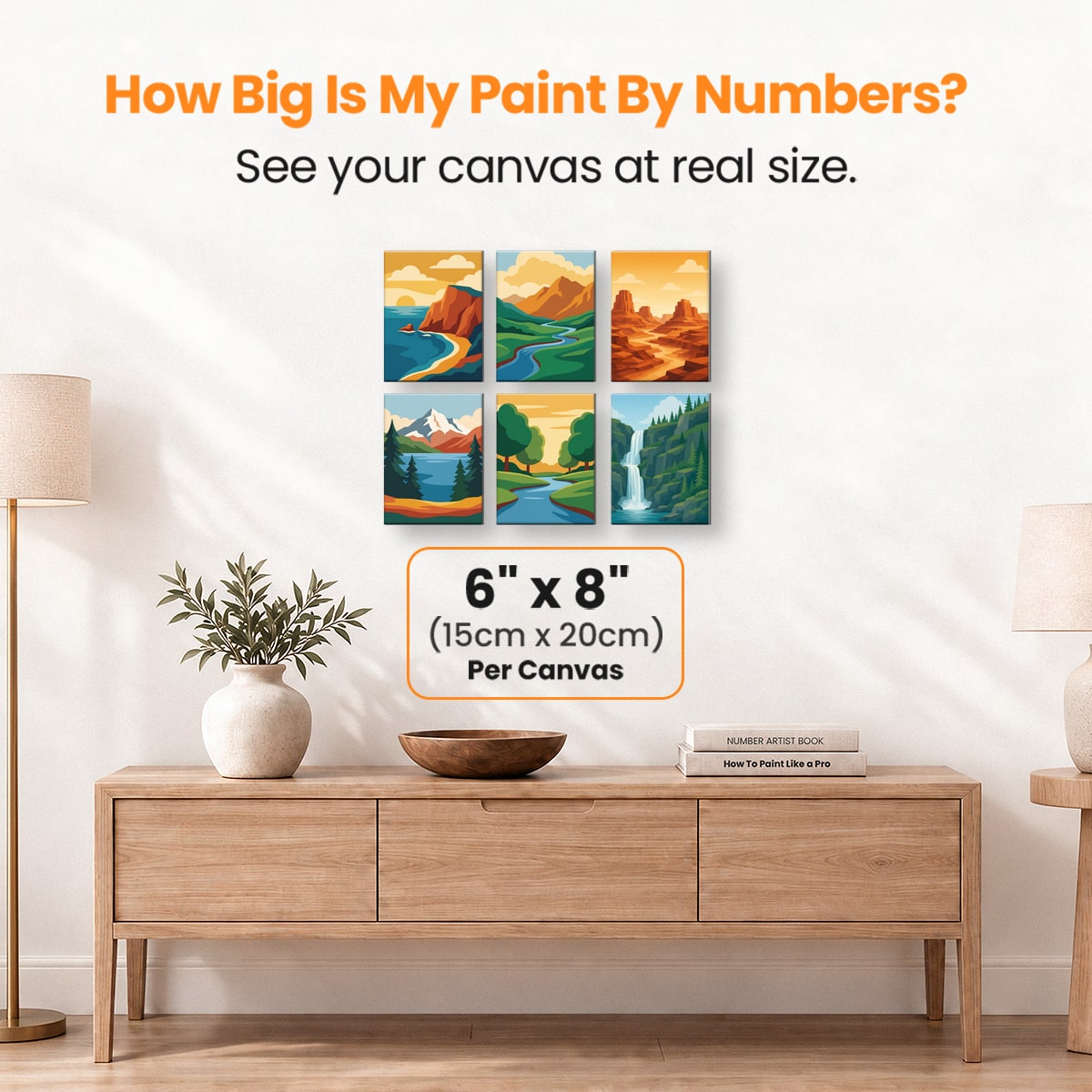 Wild Terrain - Number Artist Paint by Numbers Kits