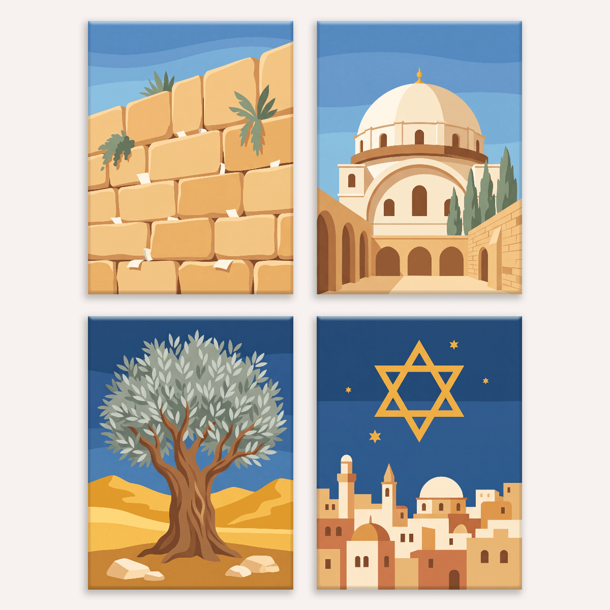 The Holy Land - Number Artist Paint by Numbers Kits