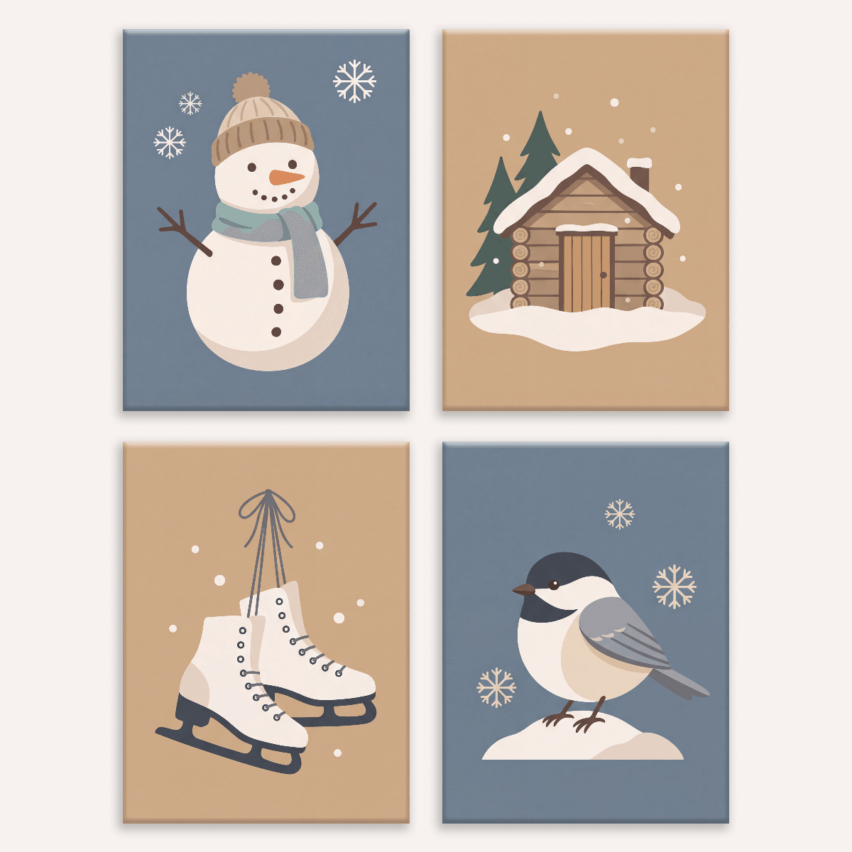 Winter Cozy - Number Artist Paint by Numbers Kits