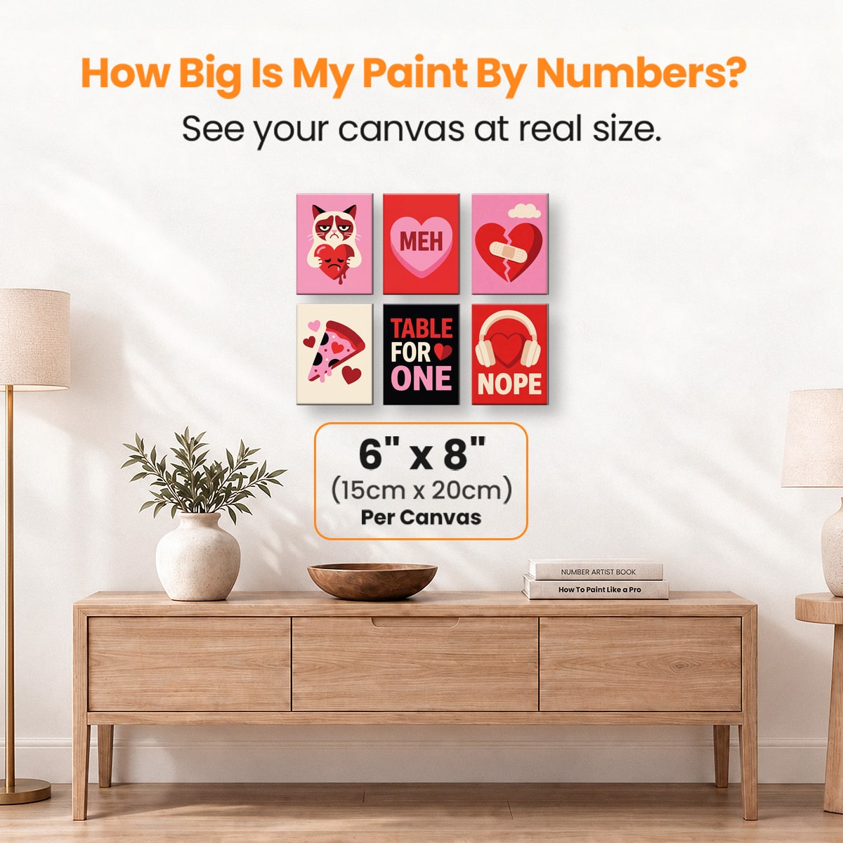 Unlucky Valentine - Number Artist Paint by Numbers Kits