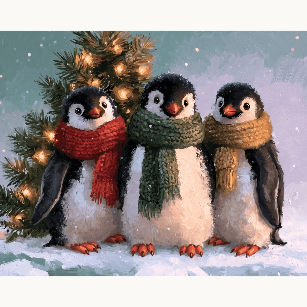 Christmas Group Pic - Number Artist Paint by Numbers Kits