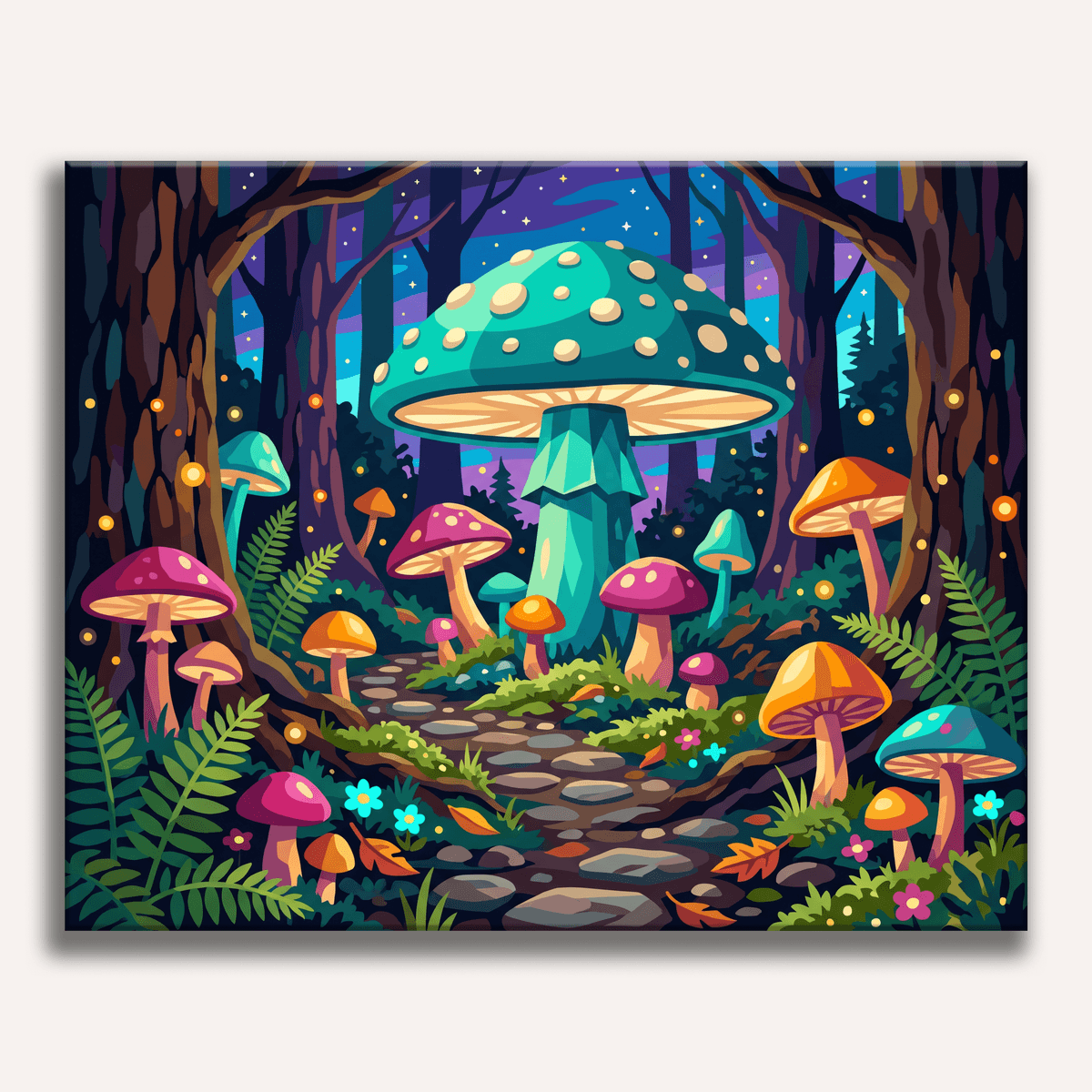 Whispering Glow - Number Artist Paint by Numbers Kits