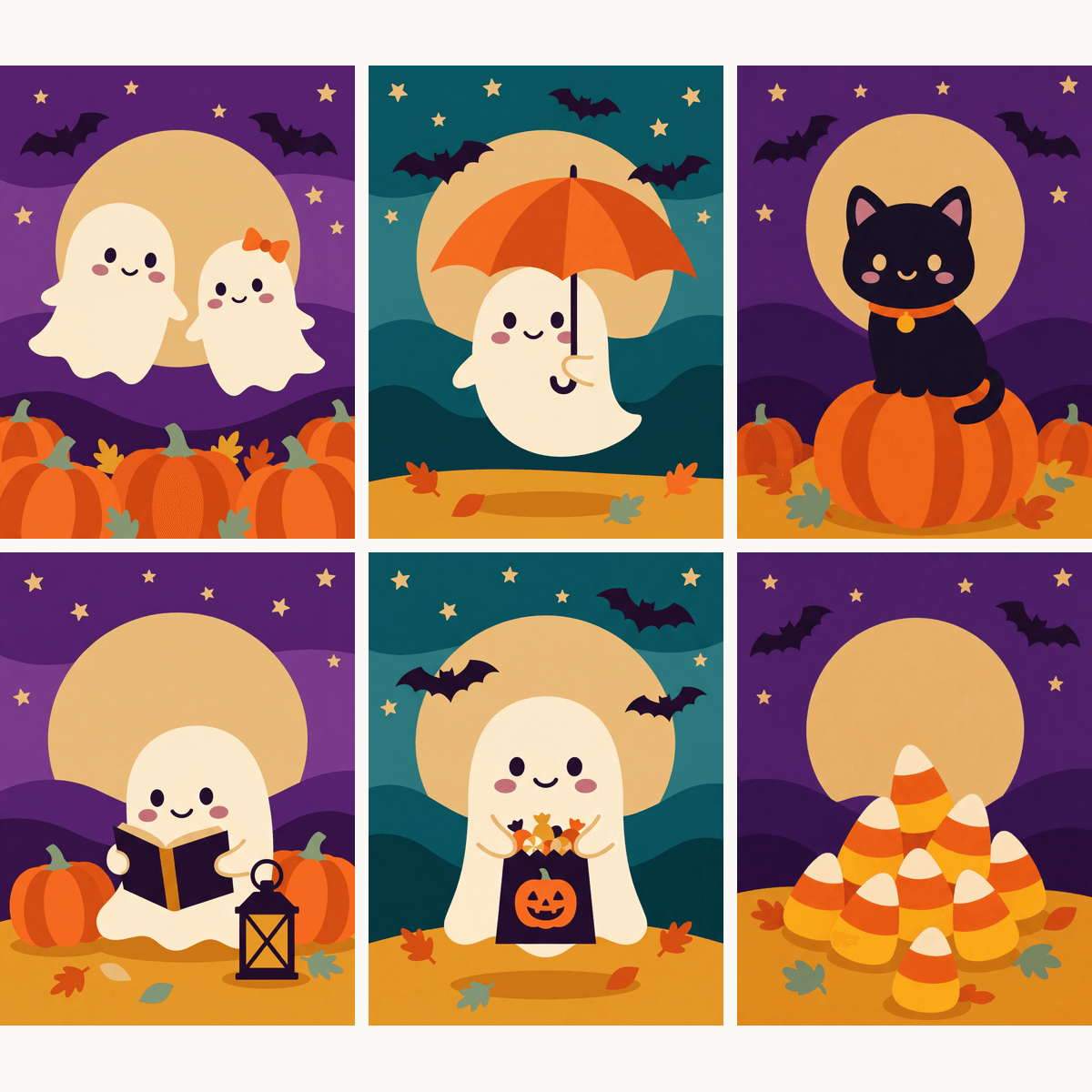 Spooky Cute - Number Artist Paint by Numbers Kits