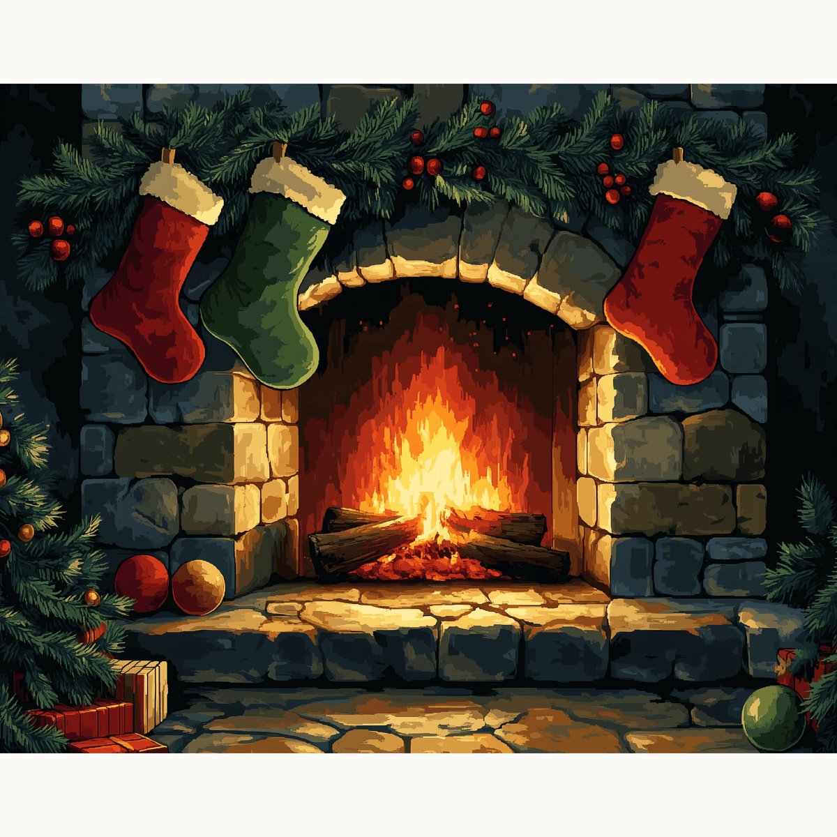 Home Tonight - Number Artist Paint by Numbers Kits