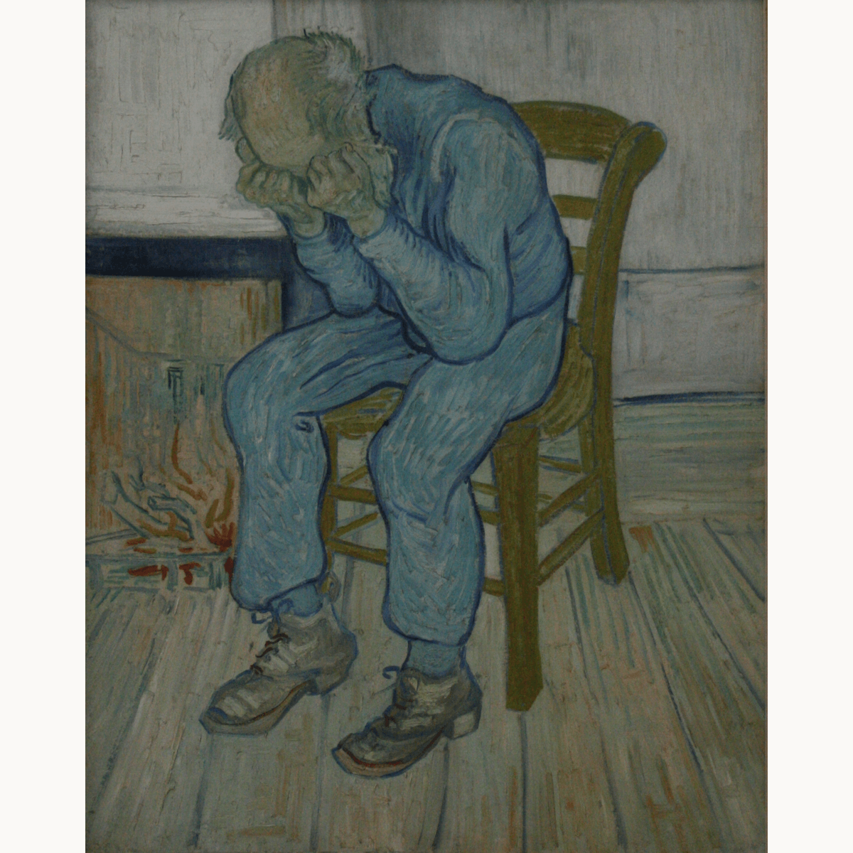 At Eternity's Gate by Vincent Van Gogh - Number Artist Paint by Numbers Kits