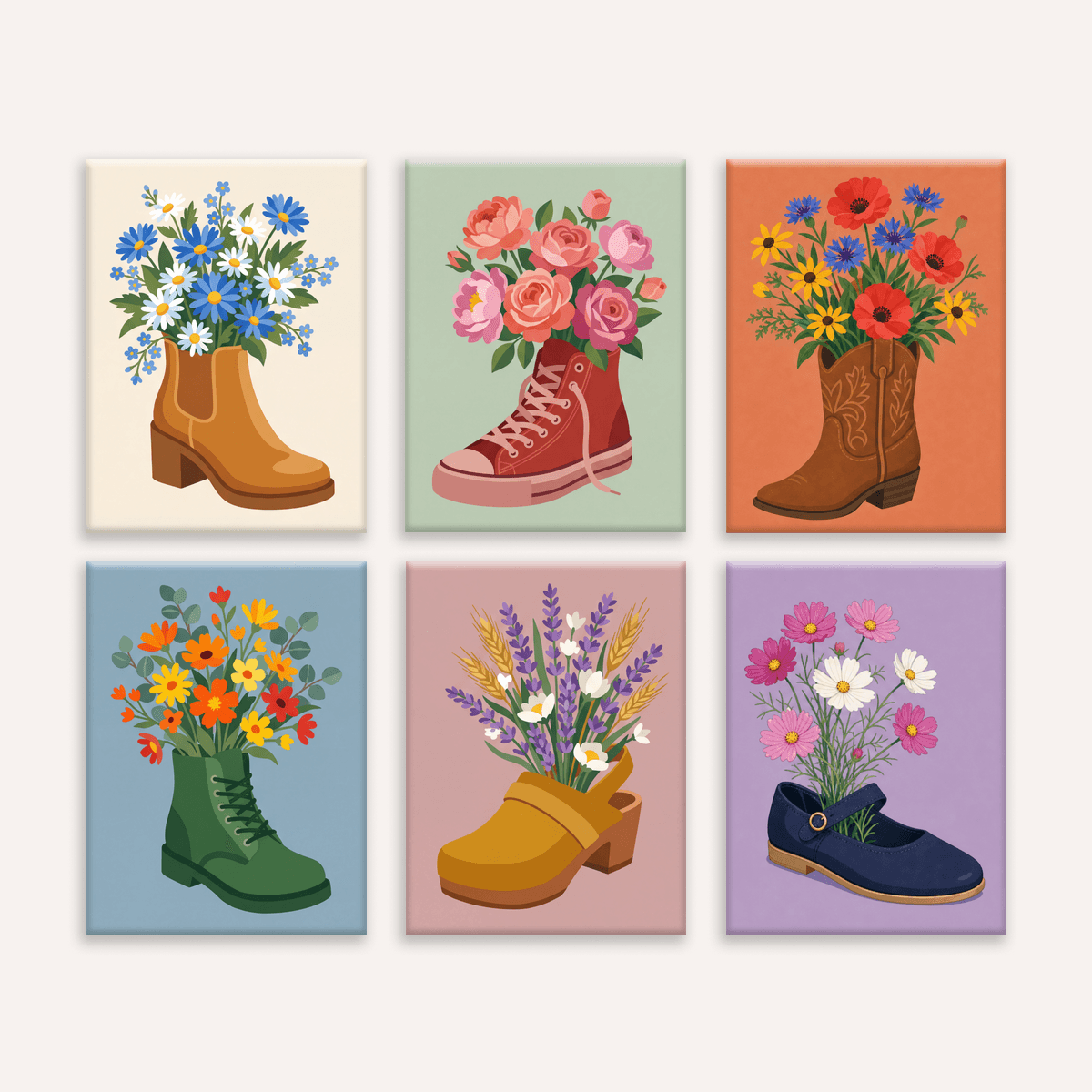 Wildflower Wanderer - Number Artist Paint by Numbers Kits