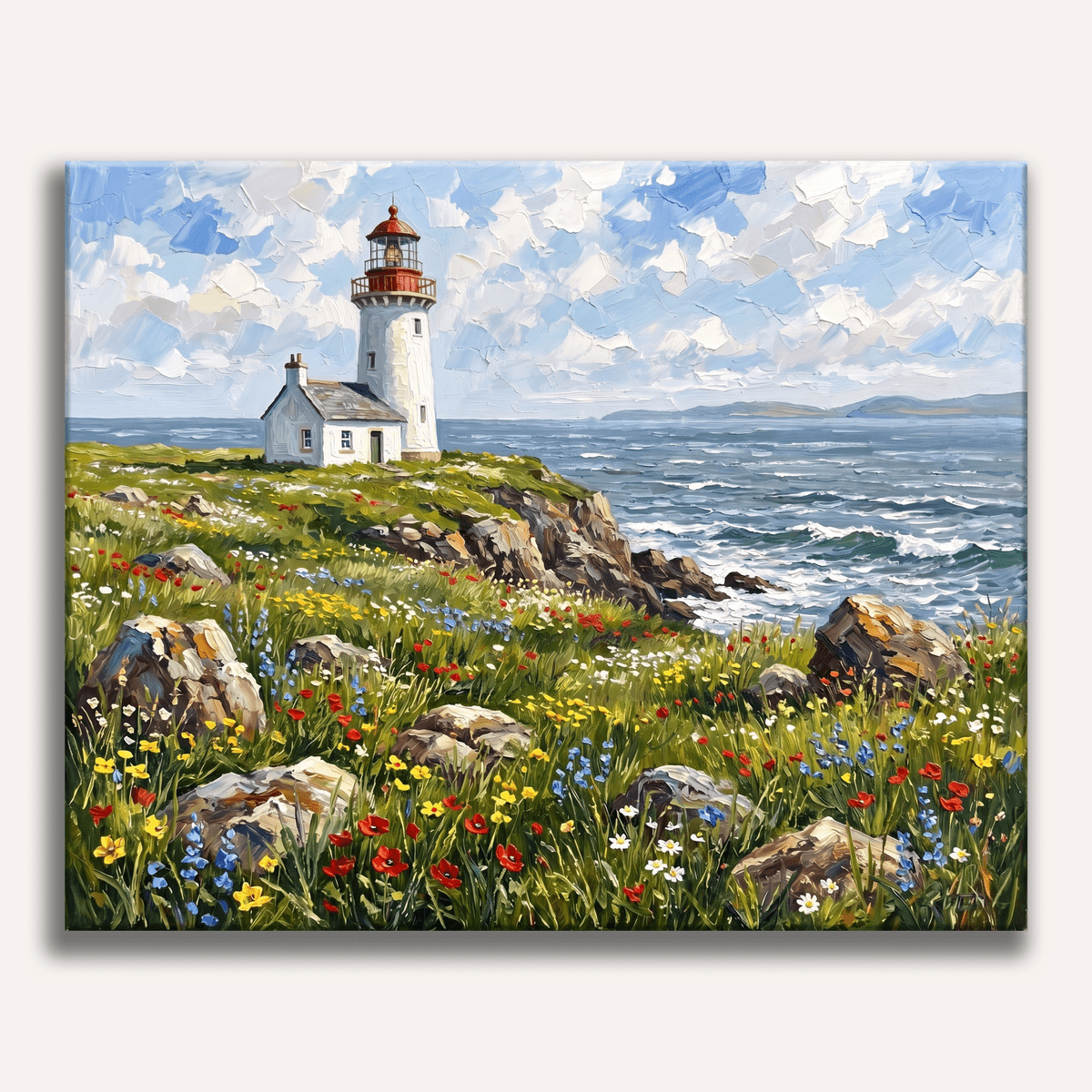 Headland Beacon - Number Artist Paint by Numbers Kits