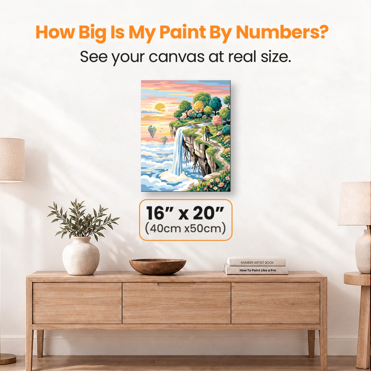 Skyward Dreams - Number Artist Paint by Numbers Kits