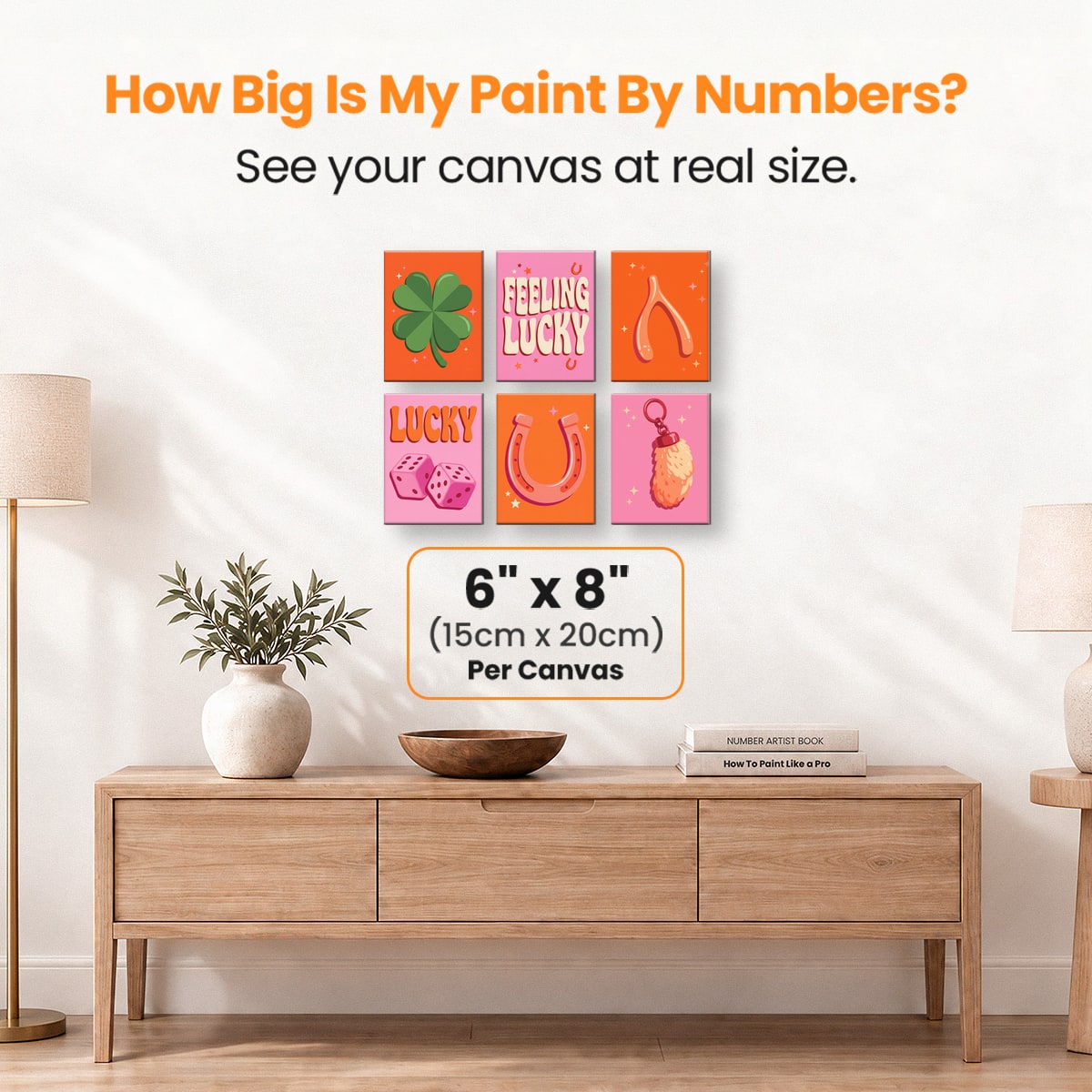 Feeling Lucky - Number Artist Paint by Numbers Kits